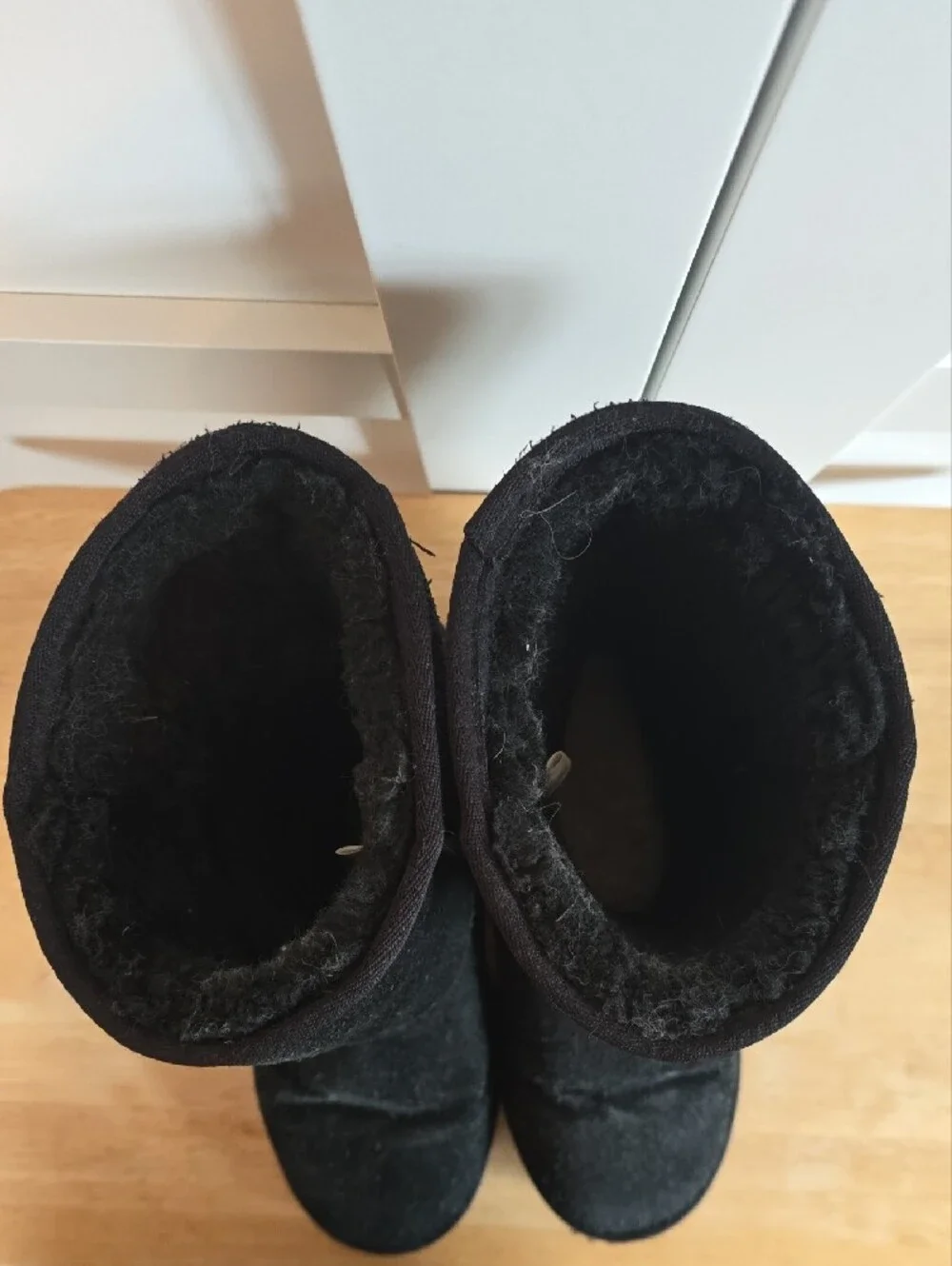Minnetonka Black Plush-Lined Tall Winter Boots